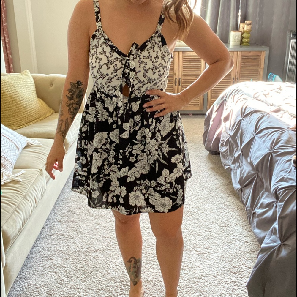 Floral sun dress